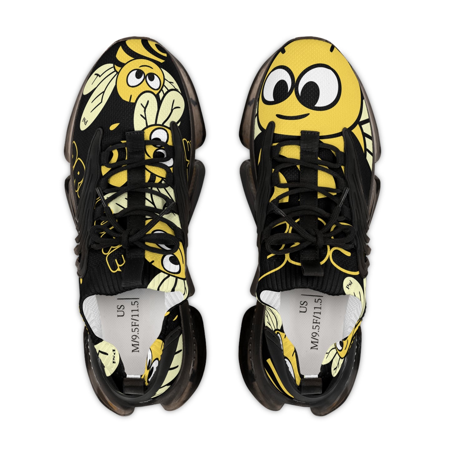 Psi Be Pressure "Big Bee" Men's Mesh Sneakers