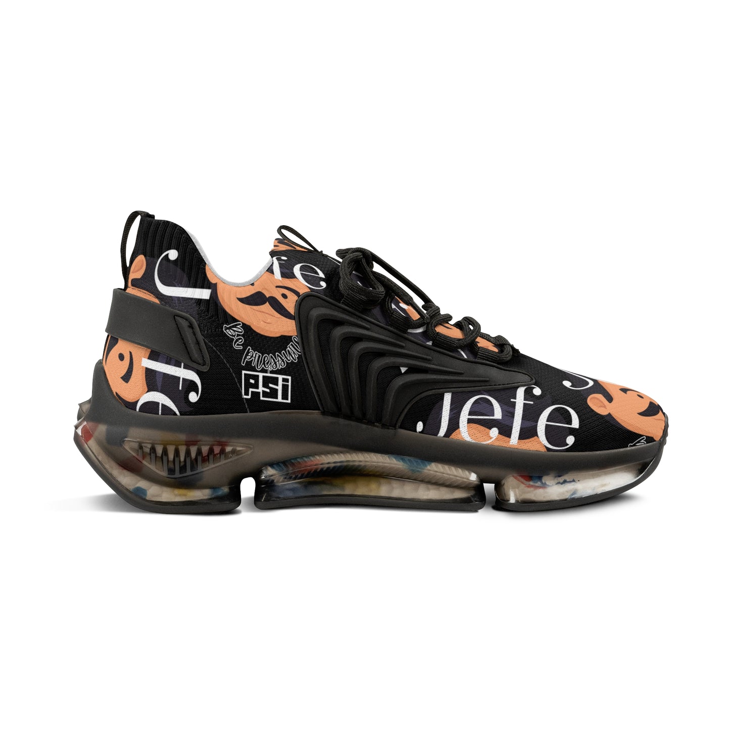 Psi Be Pressure "Big Jefe" Men's Mesh Sneakers