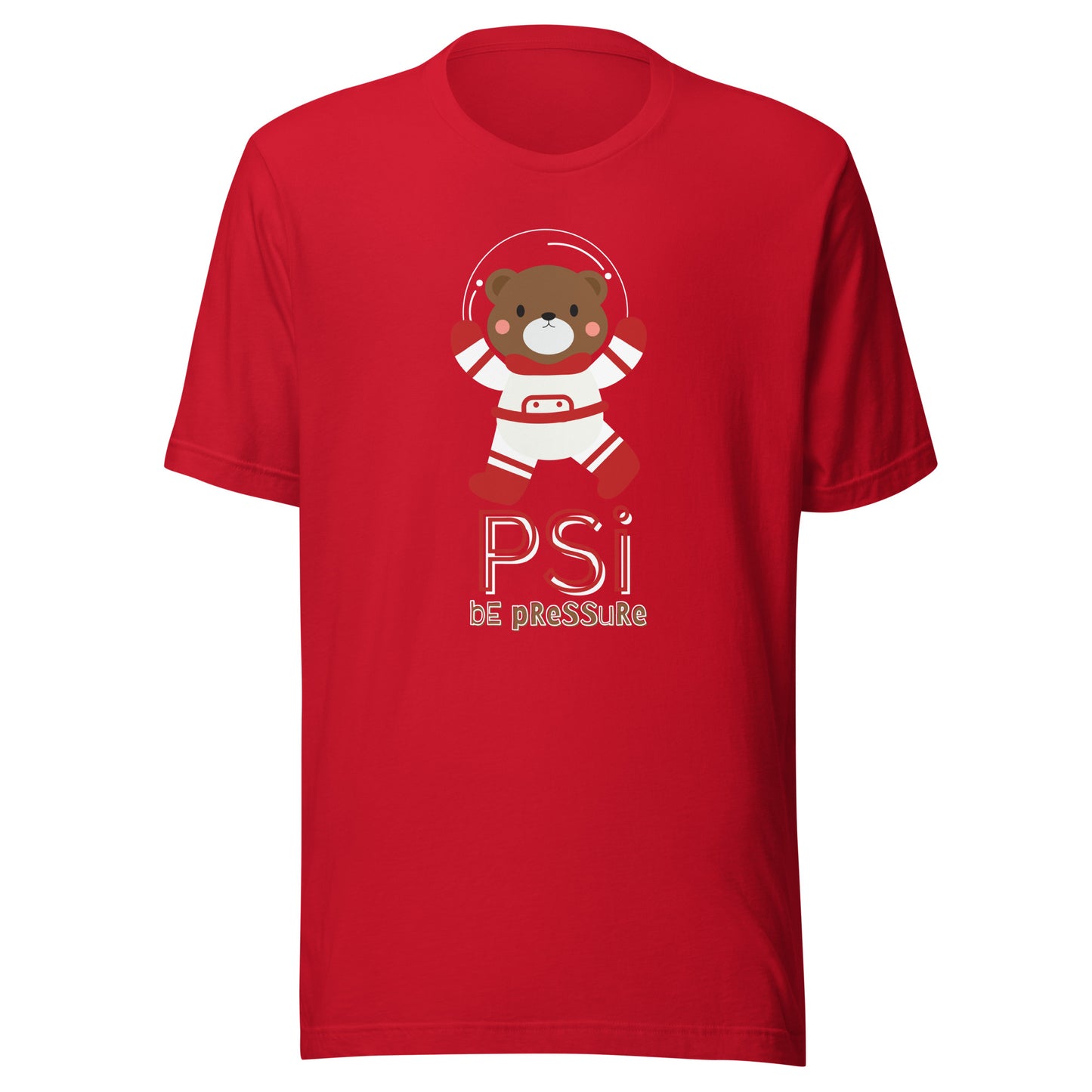 Psi "Be Pressure" Big Red Boots Bear Tee-Unisex t-shirt